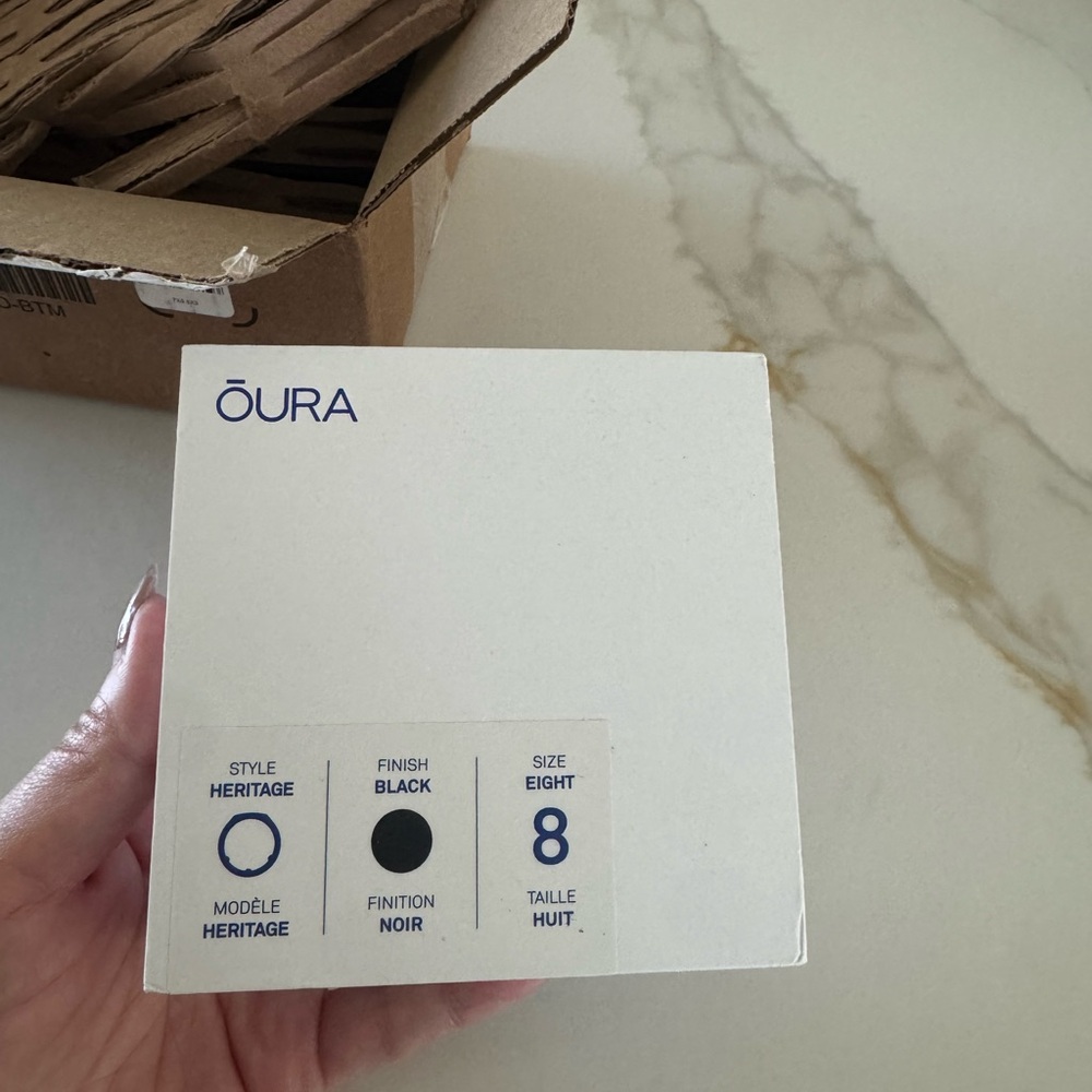 Oura Ring — Heritage Gen 3 Size 8